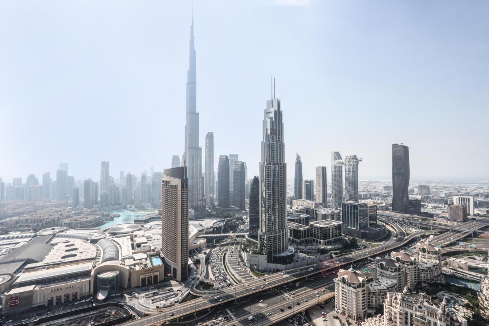 Apartment Livbnb-sky-high Haven 3br With Maid's Room, Burj Khalifa View