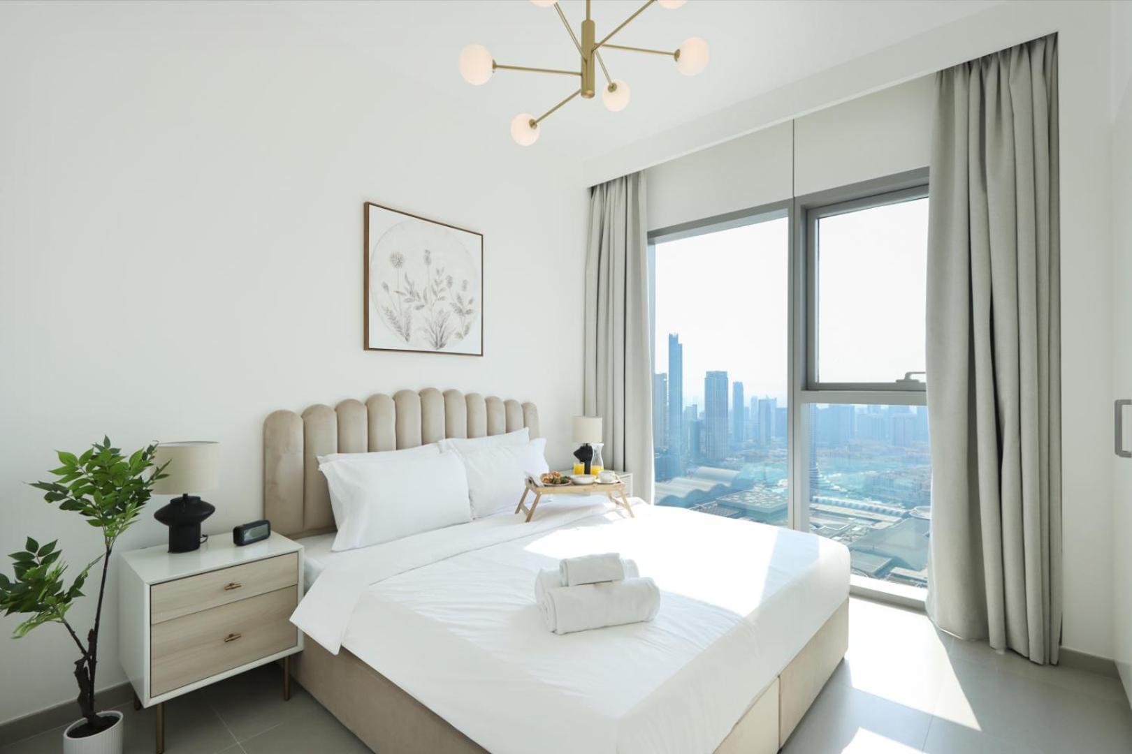 Livbnb-sky-high Haven 3br With Maid's Room, Burj Khalifa View